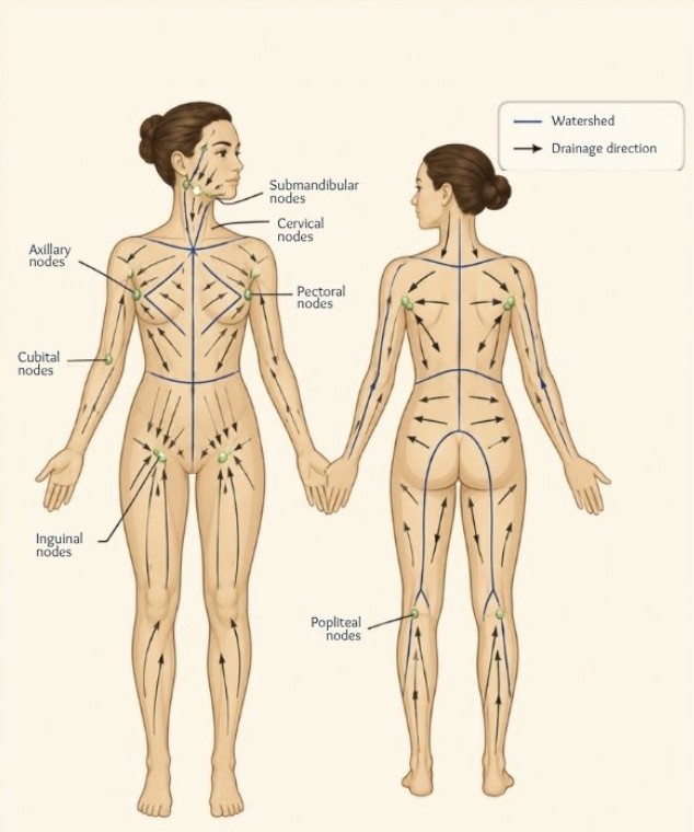 Lymphatic drainage 2 Foot Care Massage